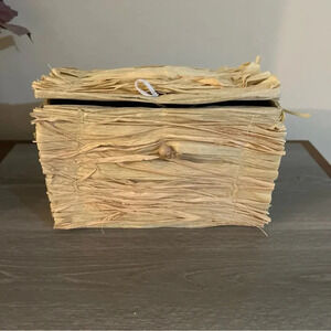 Fall Hay Bell trinket box for decoration Halloween/Thanksgiving So cute!!